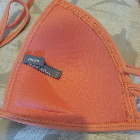 Aerie Swimwear set Pink & White - Picture 7 of 7